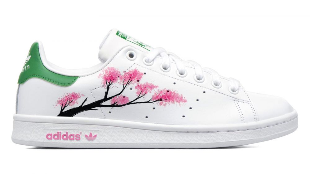 stan smith fleur de cerisier