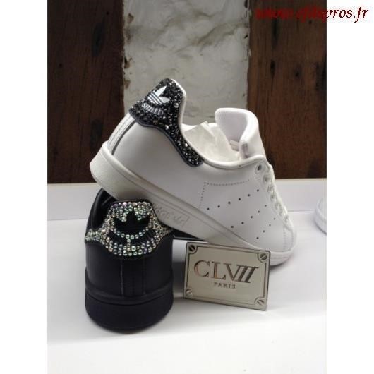 stan smith homme noir paillette