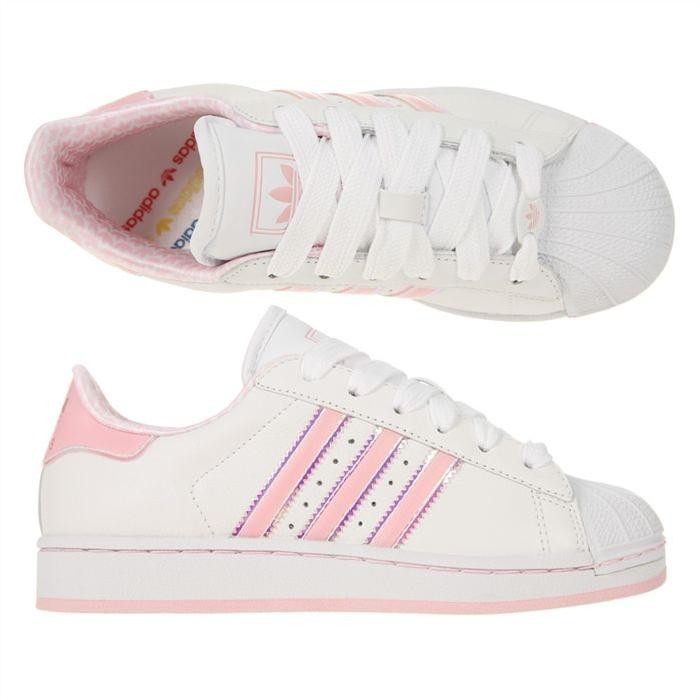 adidas superstar 2 Rose femme