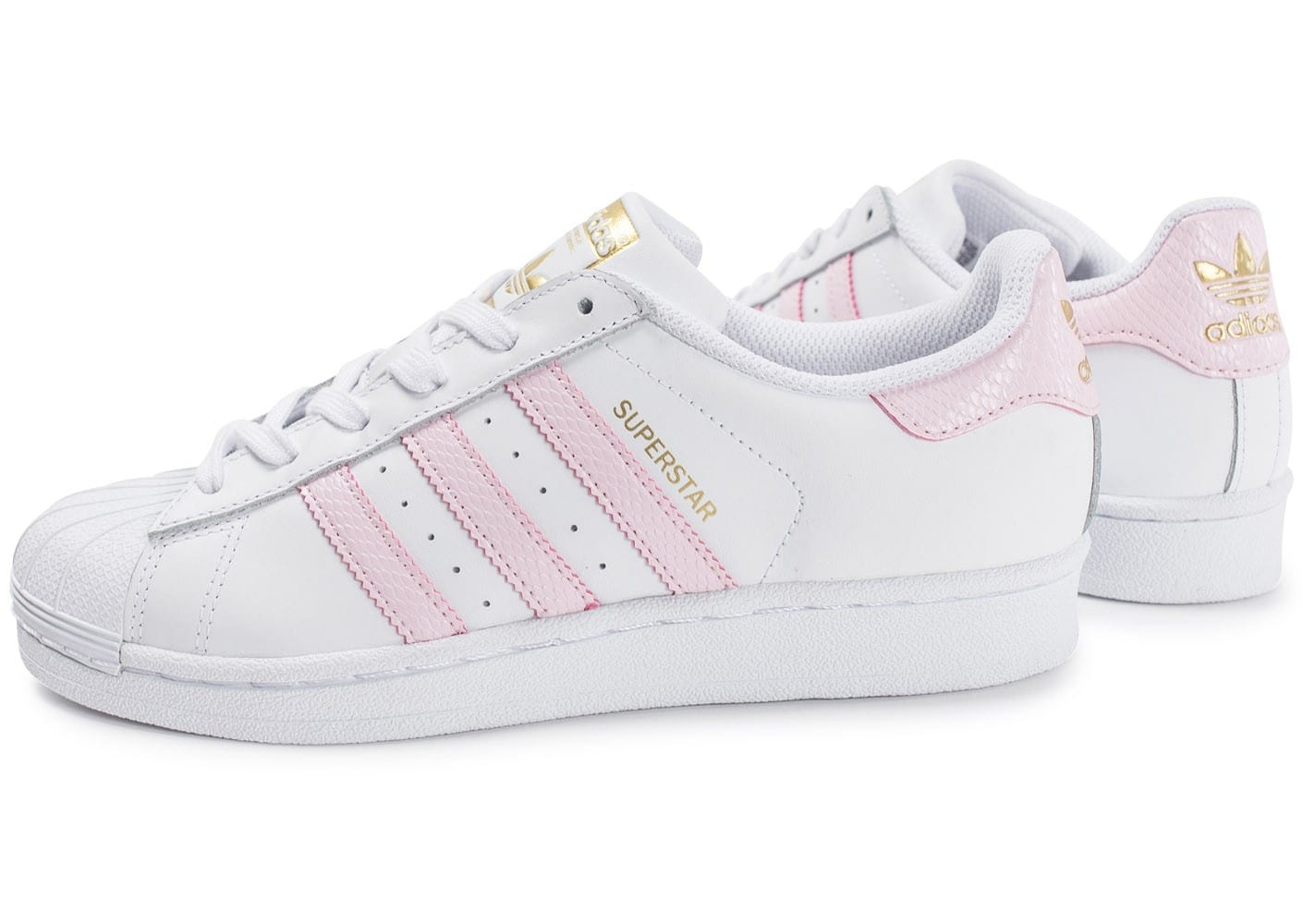 superstar bande rose pale